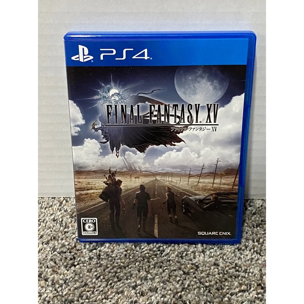 Video Game PS4 Japanese Import Final Fantasy XV Square Enix Blue OS Excellent